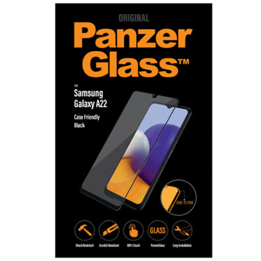 PanzerGlass Edge to Edge Screen Protector for Samsung Galaxy A22 4G